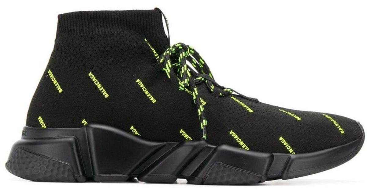 balenciaga speed neon