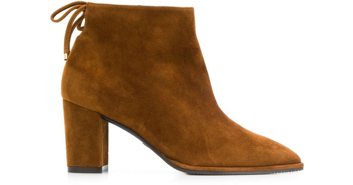 stuart weitzman gardiner block heel ankle bootie