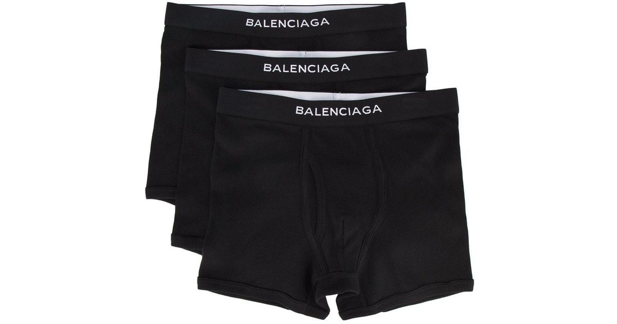 Balenciaga Set mit drei Boxer-Shorts in Schwarz für Herren | Lyst AT