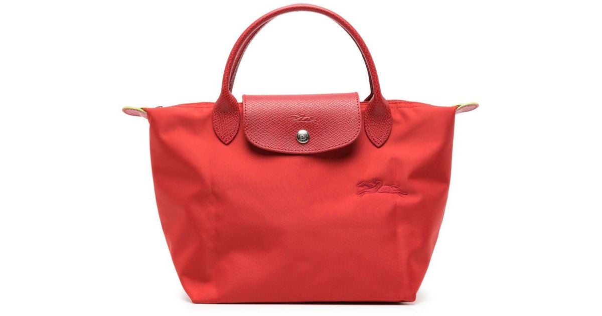 Sac à online main longchamp rouge
