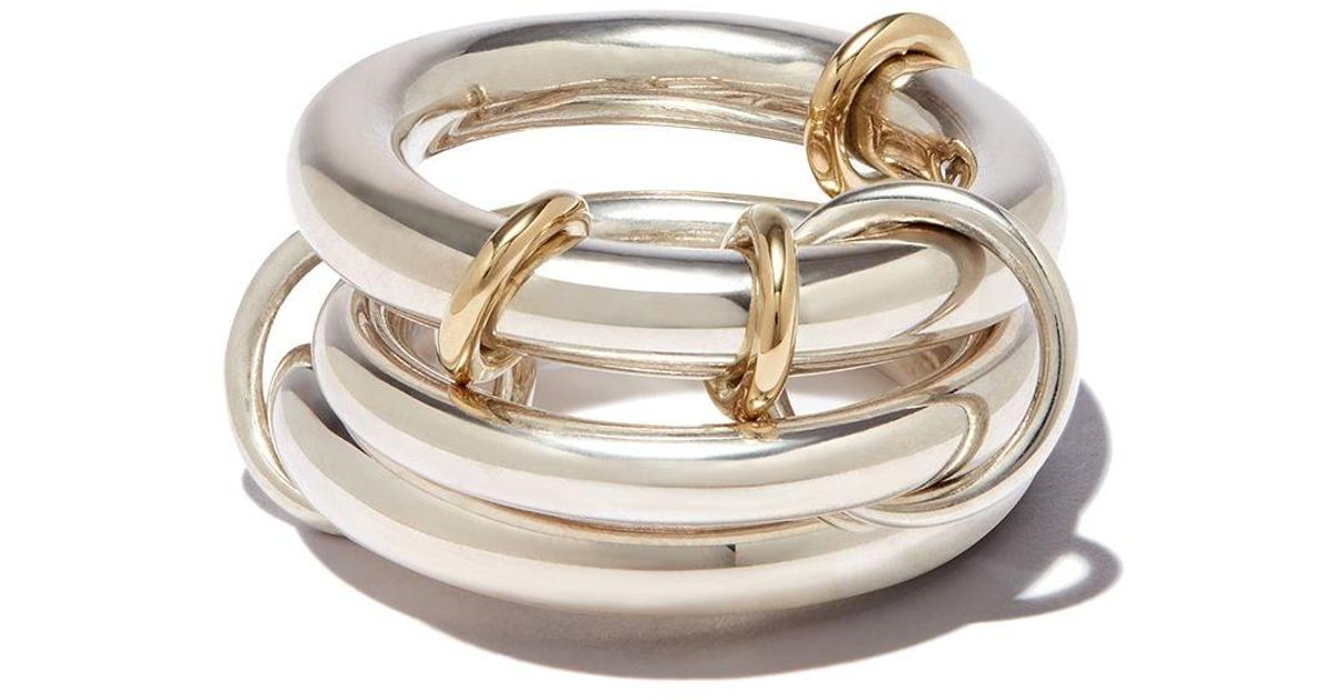 Spinelli Kilcollin 18kt Yellow Gold And Sterling Silver Hydra 