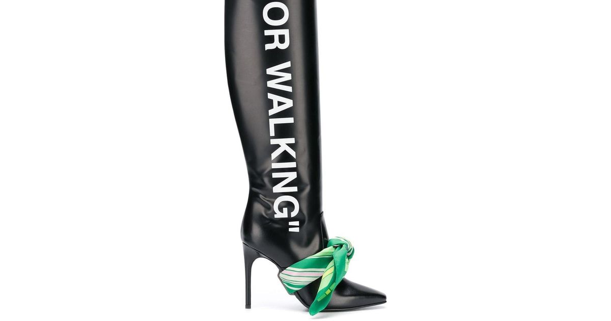 【関税込み】off-white 'For Walking' boots Off-White 