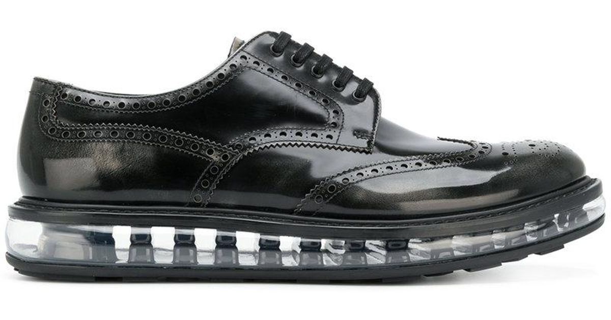 prada air sole brogues