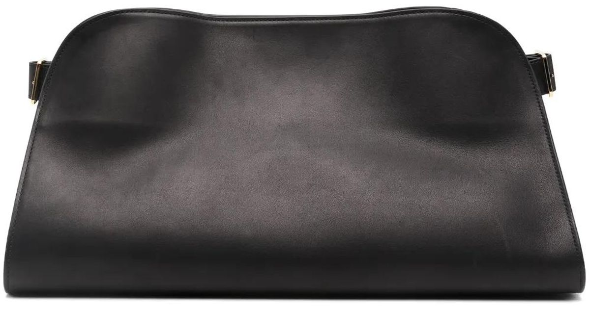 The Row Margaux Ew Clutch Bag in Black | Lyst