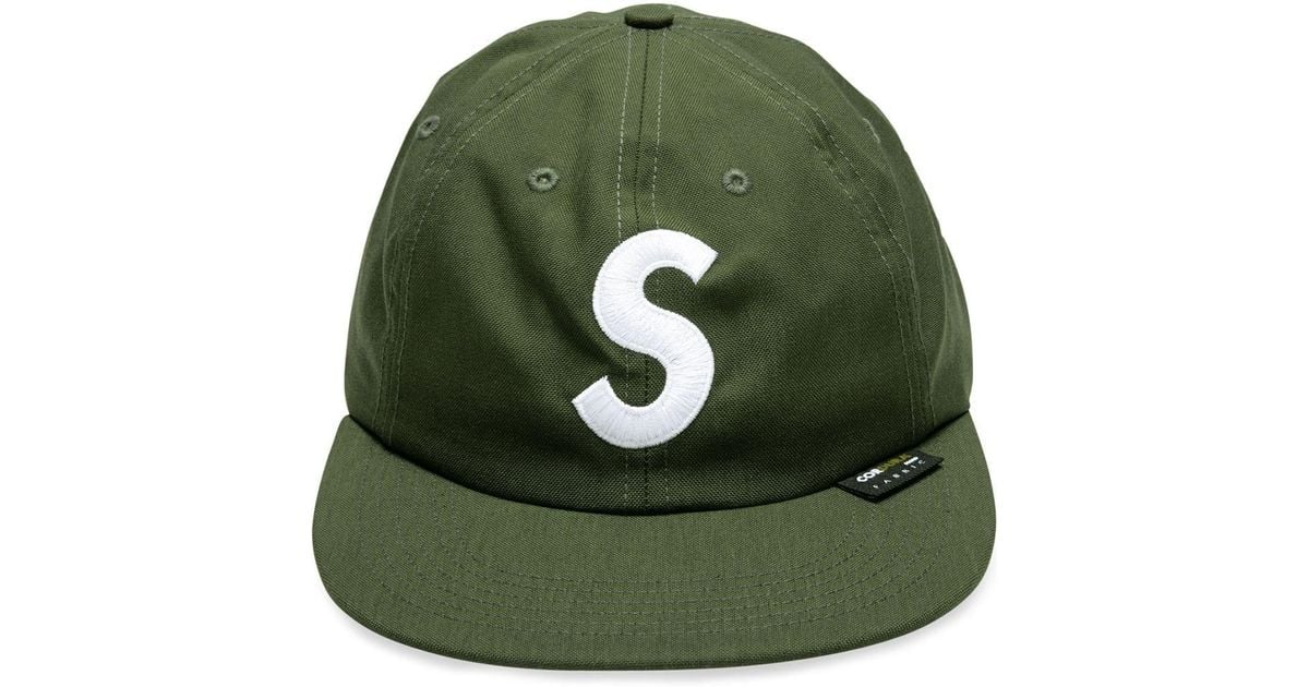 Supreme Cordura S Logo 6-panel Cap in Green | Lyst Australia