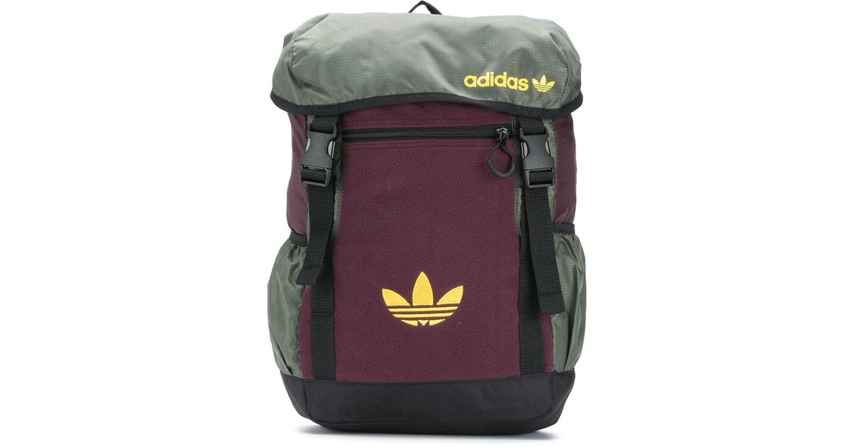 adidas Cotton Premium Essentials Toploader Backpack in Red | Lyst Canada