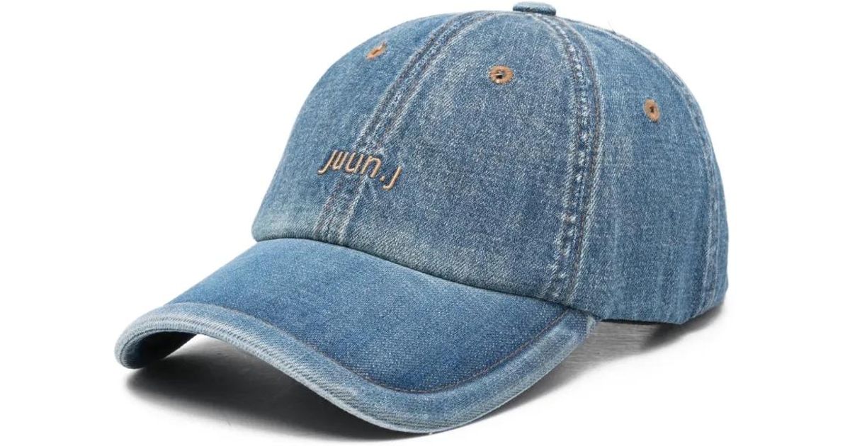 メンズ Juun.J ベースボール キャップ ブルー | Lyst
