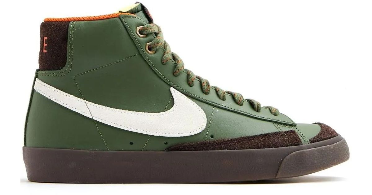 green high top blazers