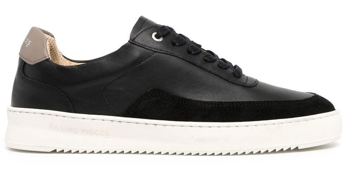 Filling Pieces Leather Mondo Squash Low-top Sneakers in Black for Men ...