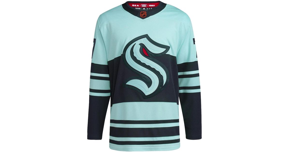adidas Nhl Seattle Kraken Jordan Eberle Authentic Reverse Retro
