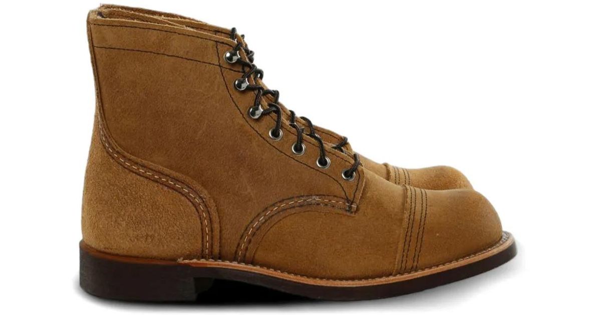 Iron Ranger Brown Red Wing Iron Ranger Boots in Brown for Men | Lyst UK