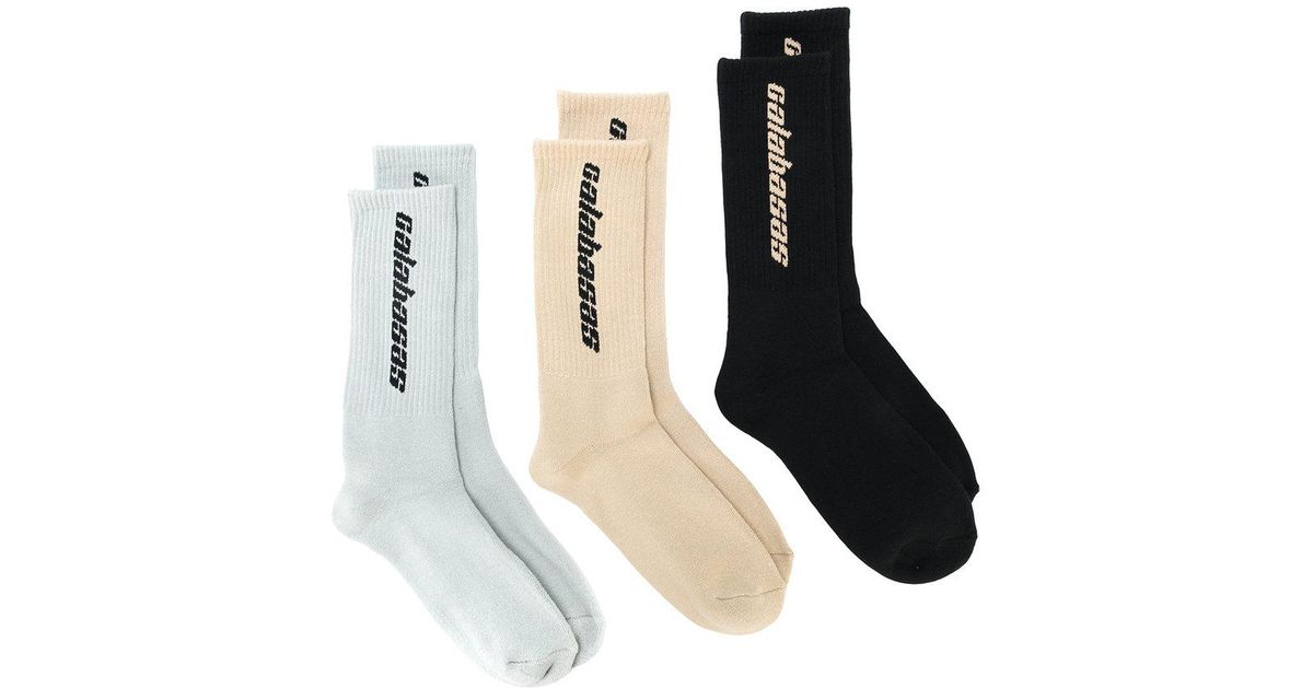 Yeezy Synthetic Calabasas Socks Set for Men | Lyst
