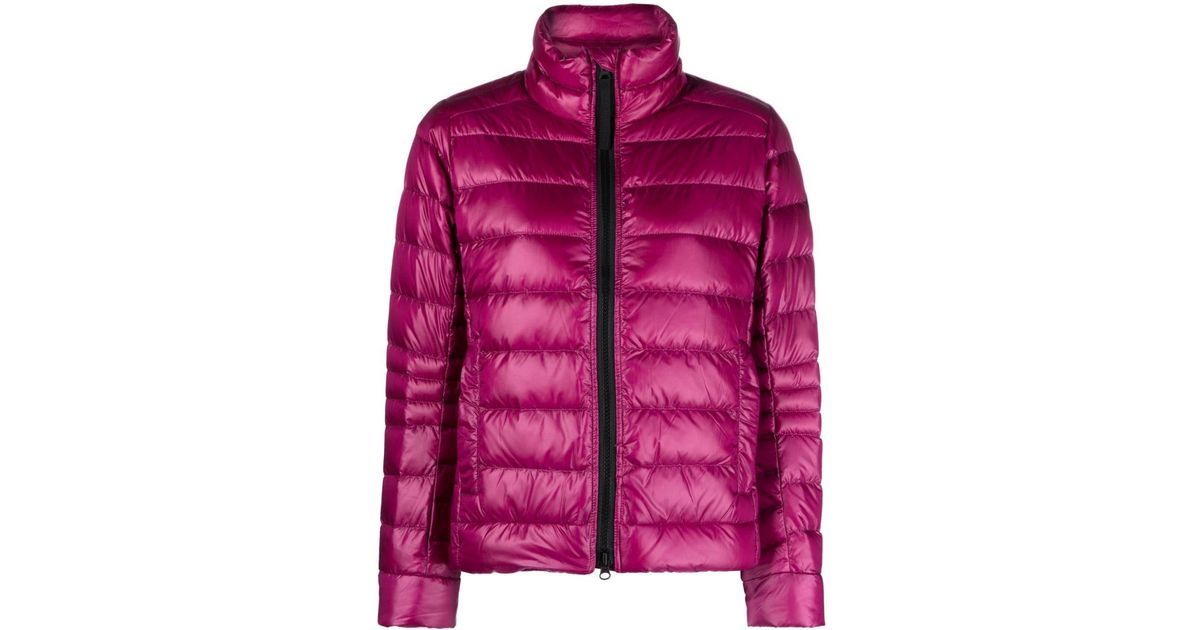 Canada Goose Cypress Quilted Puffer Jacket in Pink | Lyst UK
