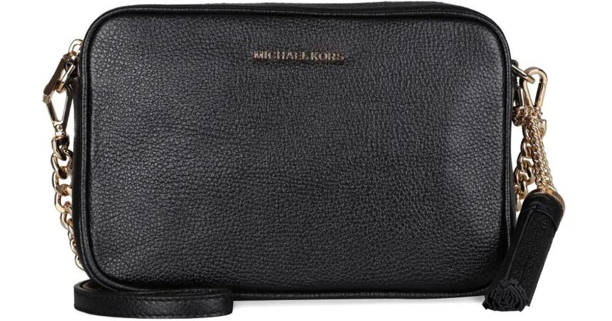 MICHAEL Michael Kors Ginny Cross Body Bag in Black Lyst