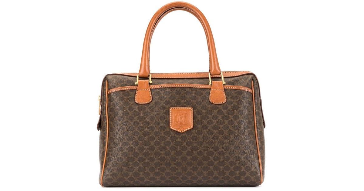 Pre-owned Leather Handbag In Brown