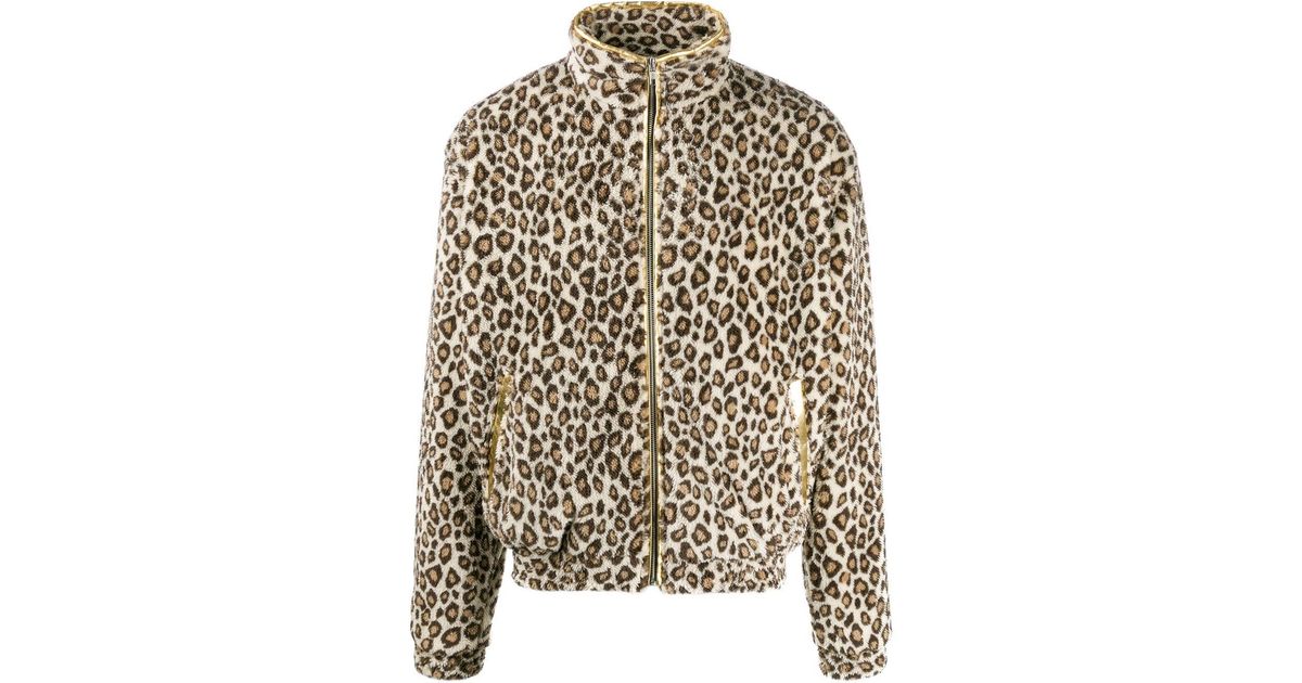 mens leopard print jacket uk