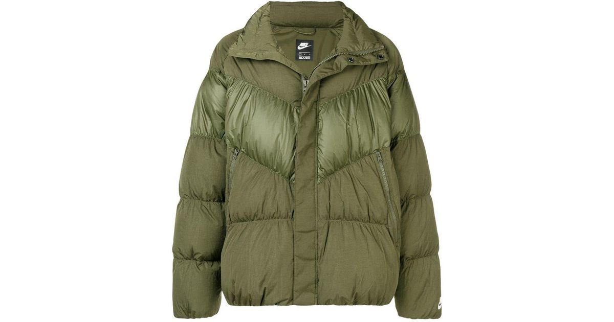 nike green jacket