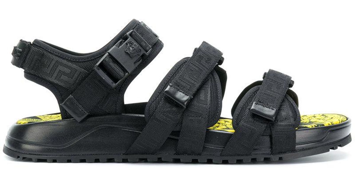 versace strap sandals