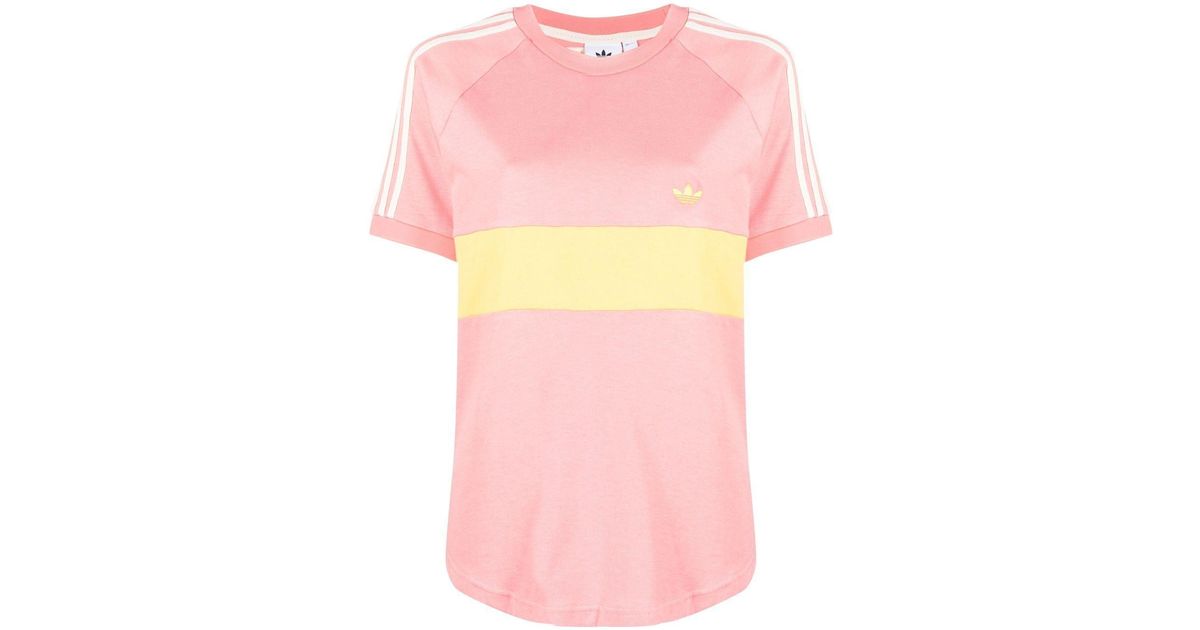 adidas X Wales Bonner Logo T-shirt in Pink | Lyst