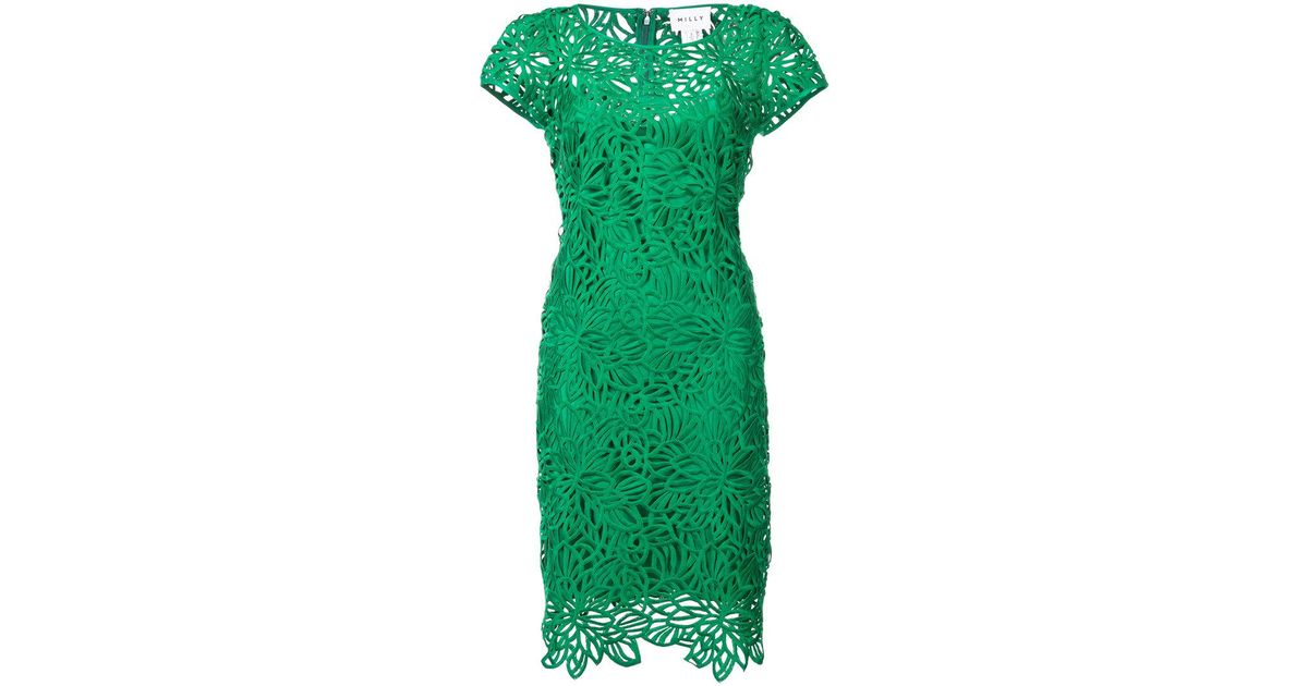 milly green dress