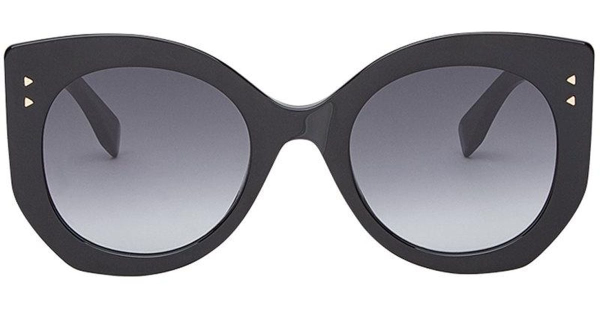 Fendi Peekaboo Sunglasses in Black - Lyst
