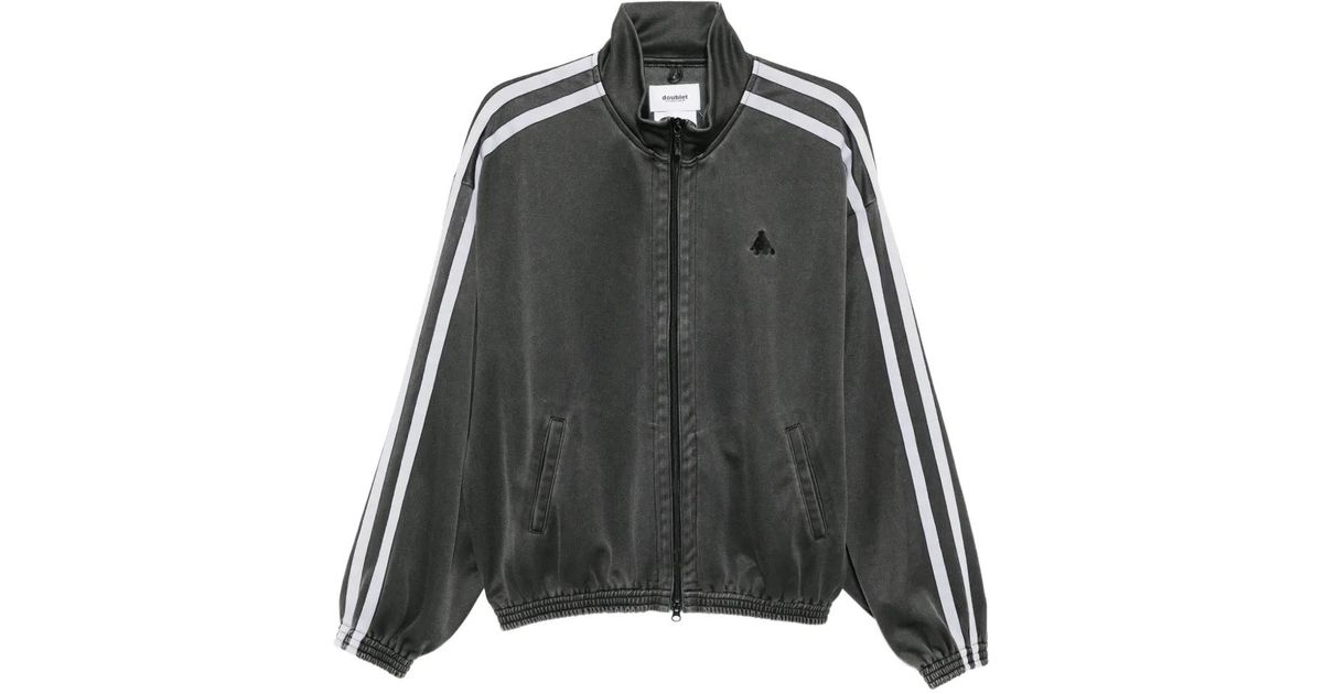 Doublet Faded Track Jacket in Black for Men | Lyst