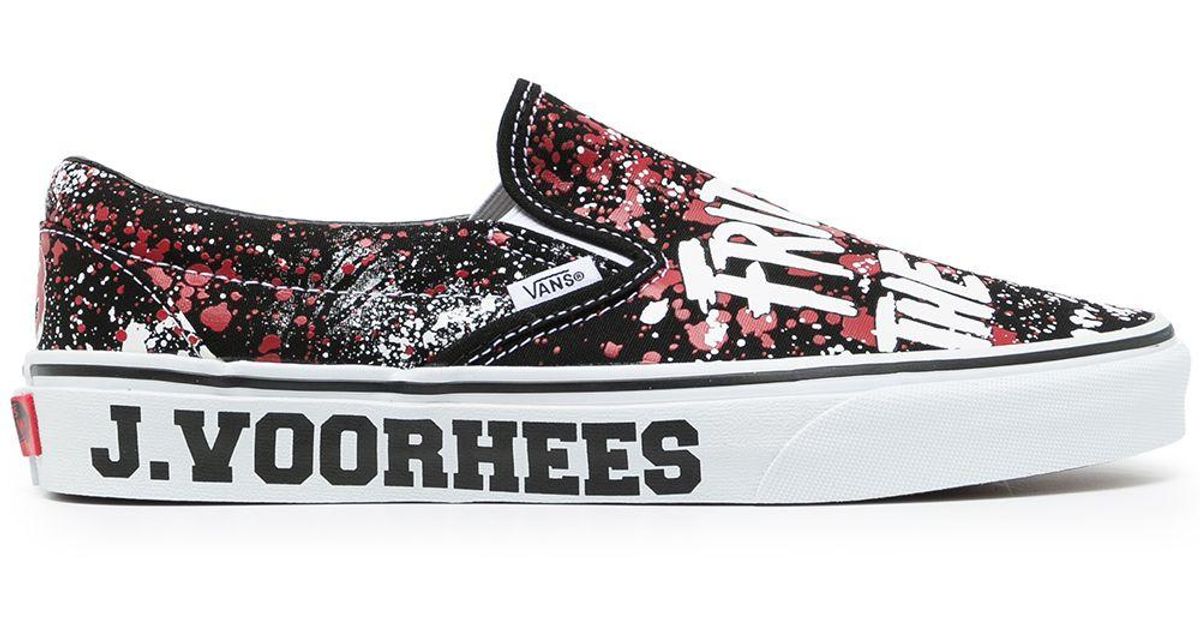 Vans Canvas Friday The 13th Slipon Sneakers in Black for Men Lyst UK