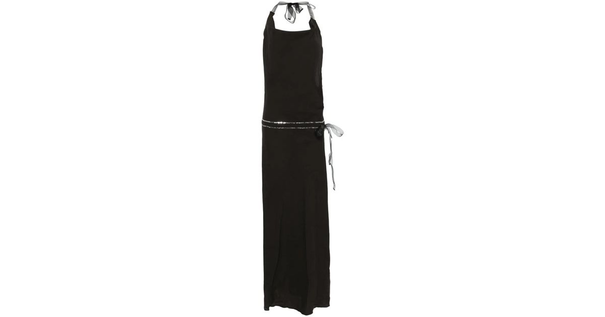 【関税込み】Gimaguas ブラック Costa マキシドレス Costa Maxi Dress Black - Halter - Gimaguas