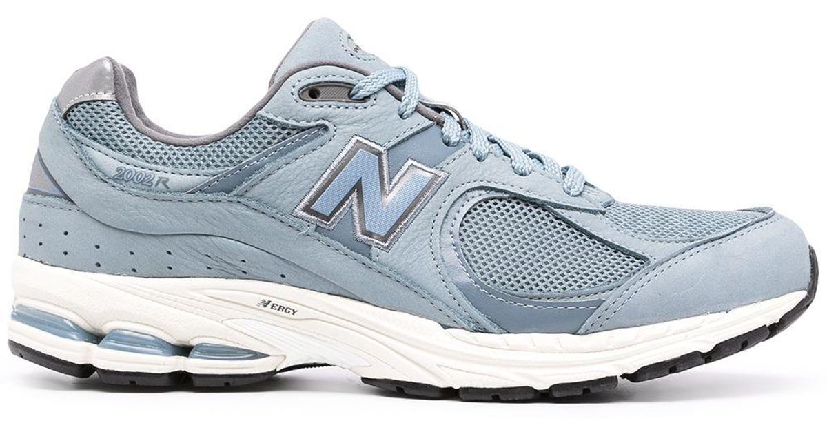 New Balance Leer 2002r Low-top Sneakers in het Grijs voor heren - Lyst