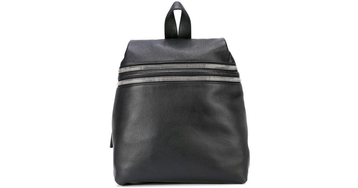 kara double zipper backpack