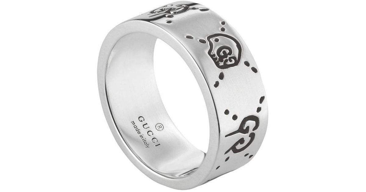 Gucci Ghost Ring in Silver (Metallic) - Save 26% - Lyst