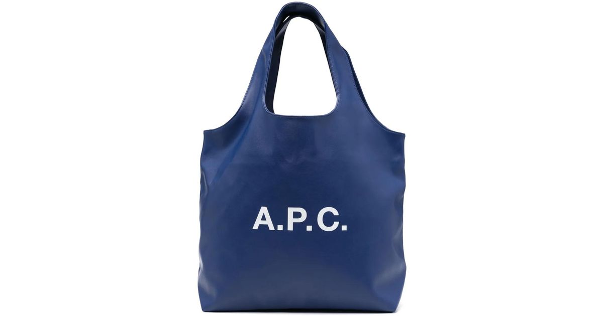 トートバッグ Ninon Tote Bag - A.P.C. - Cotton - Blue Ninon tote bag | A.P.C.