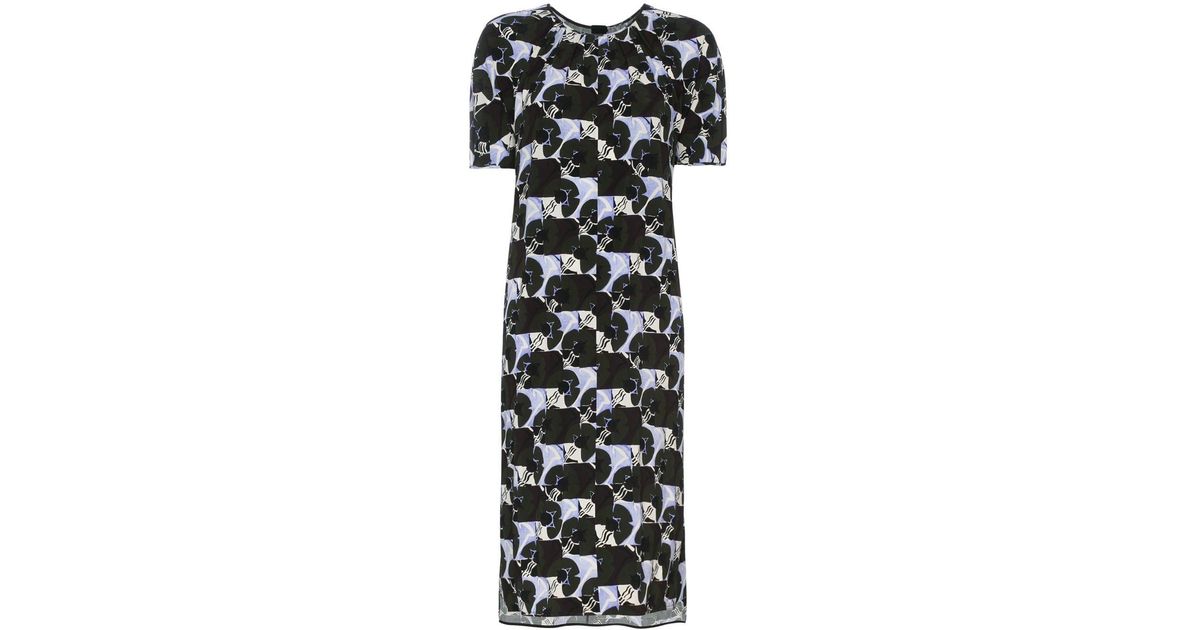 patterned t shirt dress