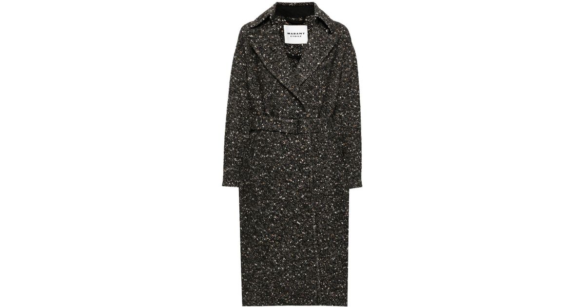 Manteau Horia Isabel Marant en coloris Noir Lyst
