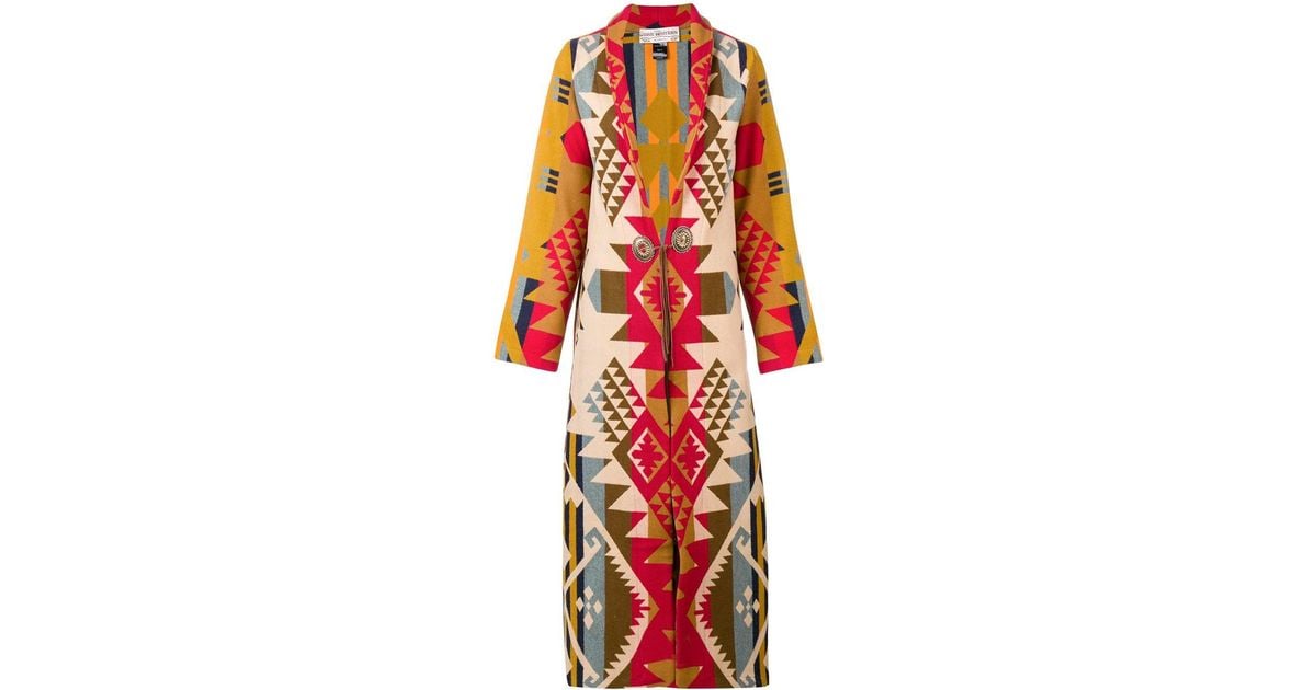 western blanket coat