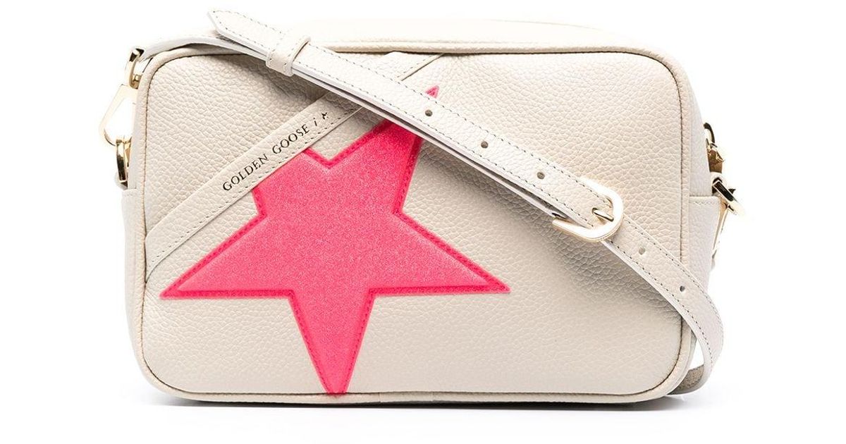 Golden Goose Deluxe Brand Star Leather Shoulder Bag in Pink - Lyst