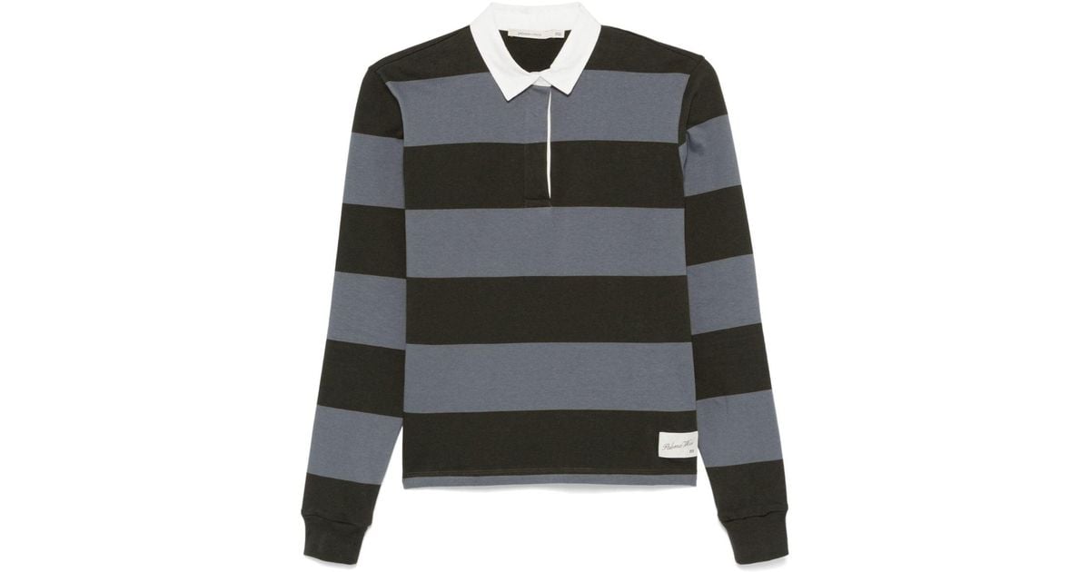 Paloma Wool Susu Polo Shirt in Black | Lyst