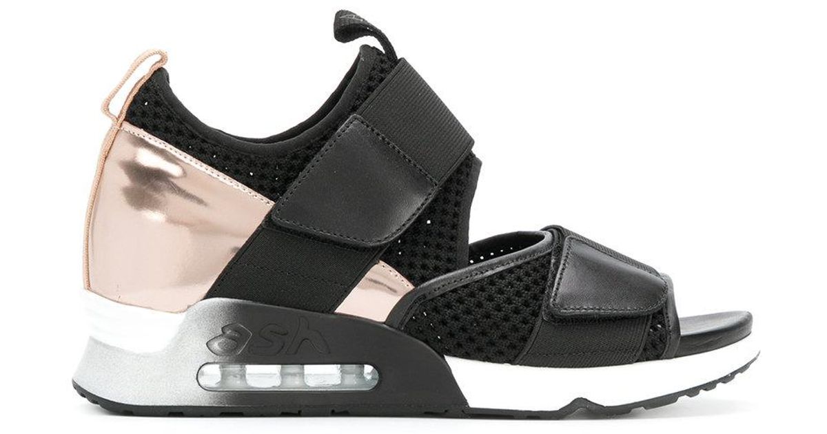 open toe sneakers