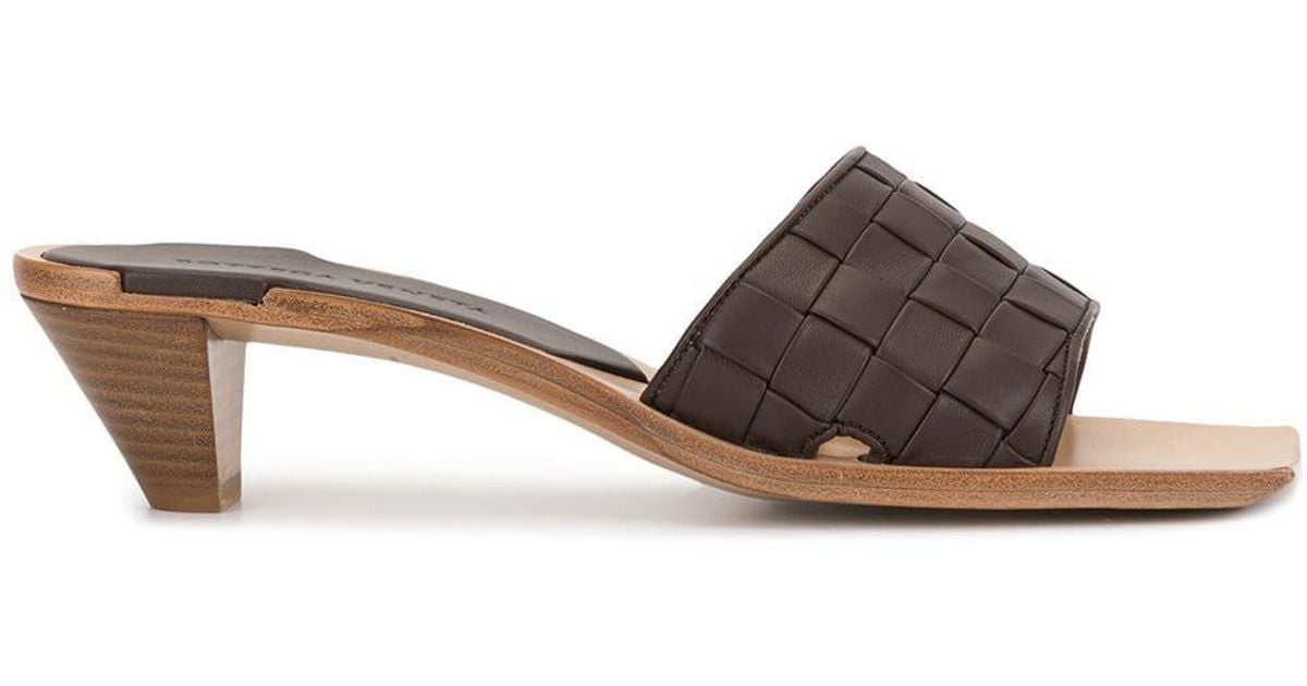 bottega veneta mules flat