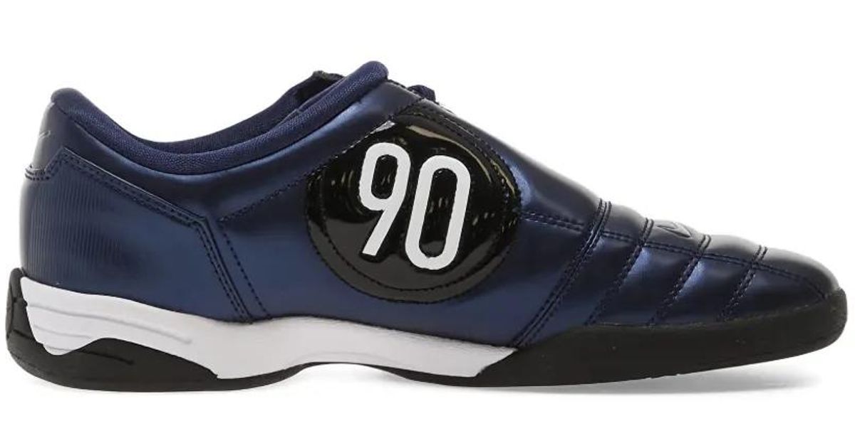 Nike 90 Logo-Detail Sneakers in Blue | Lyst