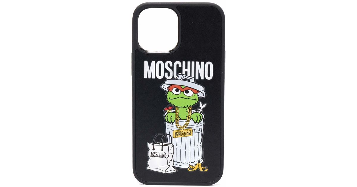 moschino sesame street phone case