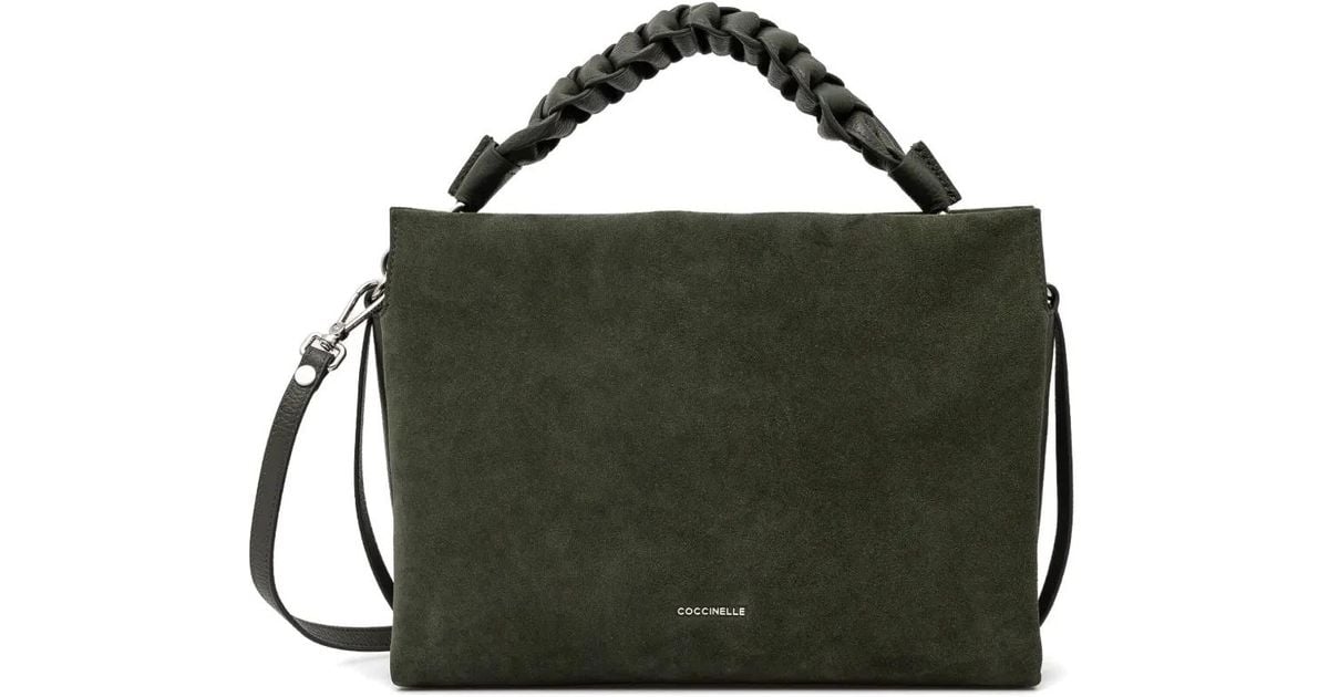 Coccinelle Borse Coccinelle Tasche Schwarz Wildleder Coccinelle