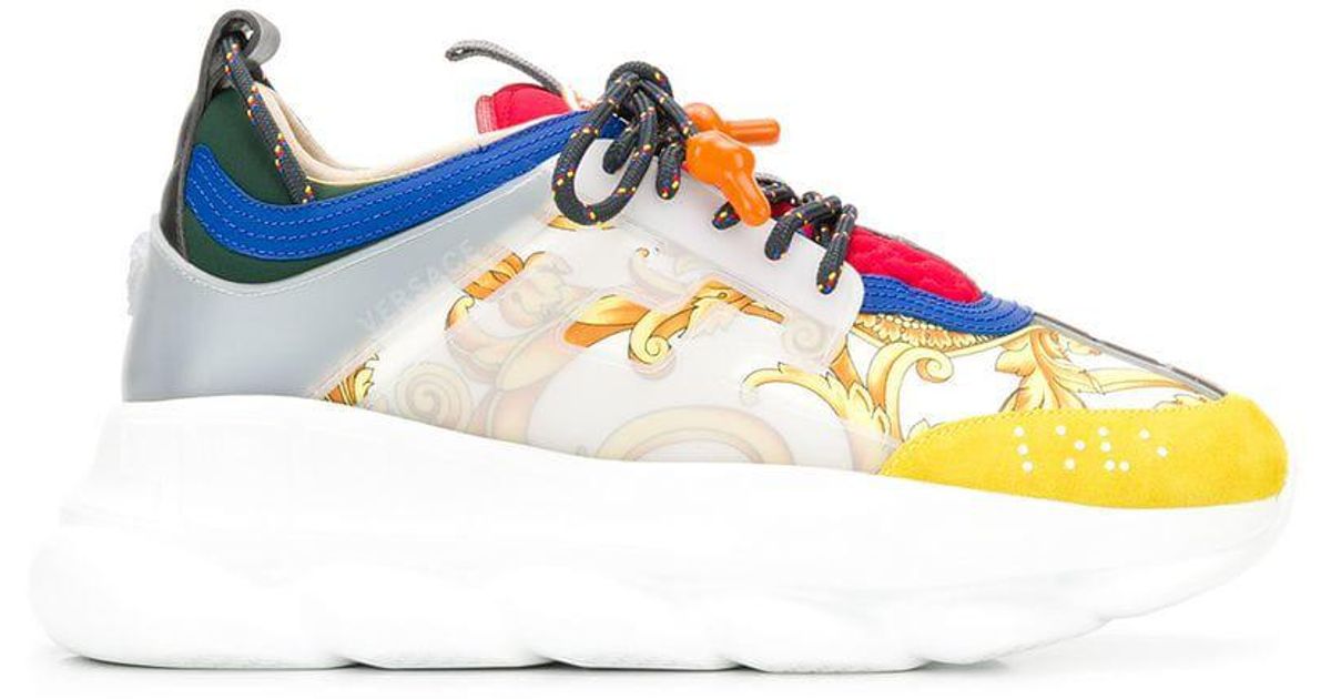 versace chunky sneakers