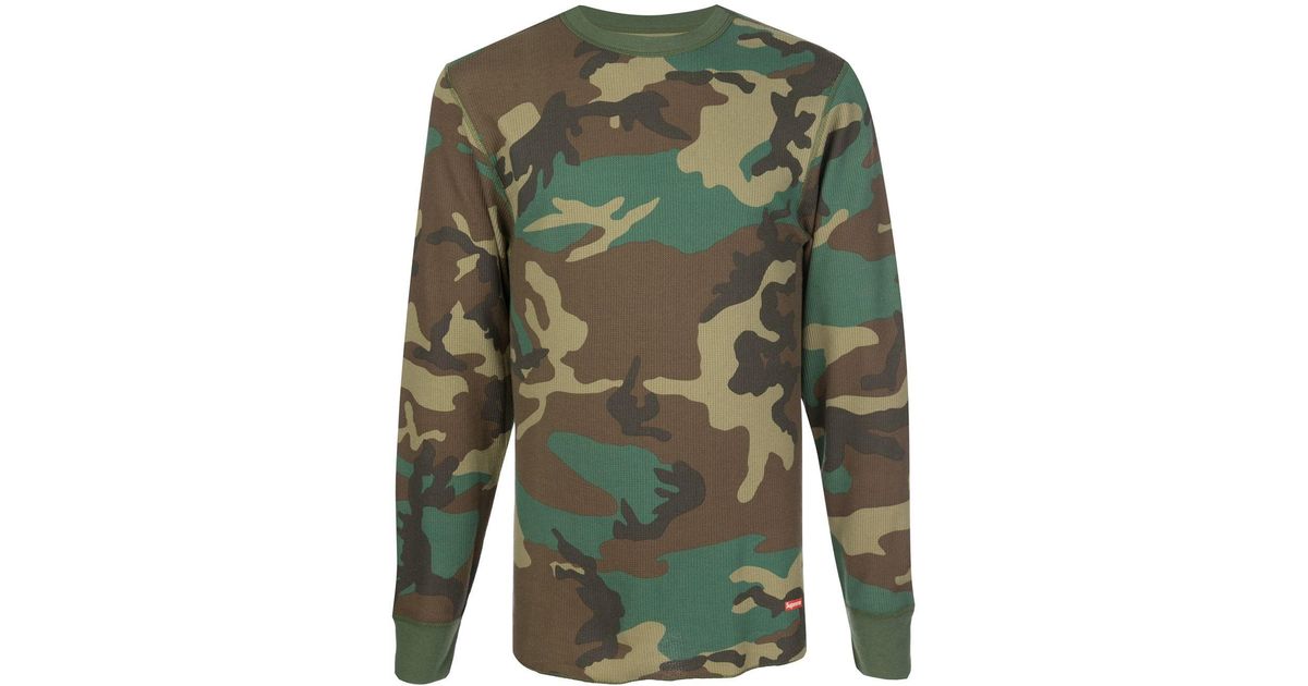Supreme Synthetic X Hanes Camouflage 