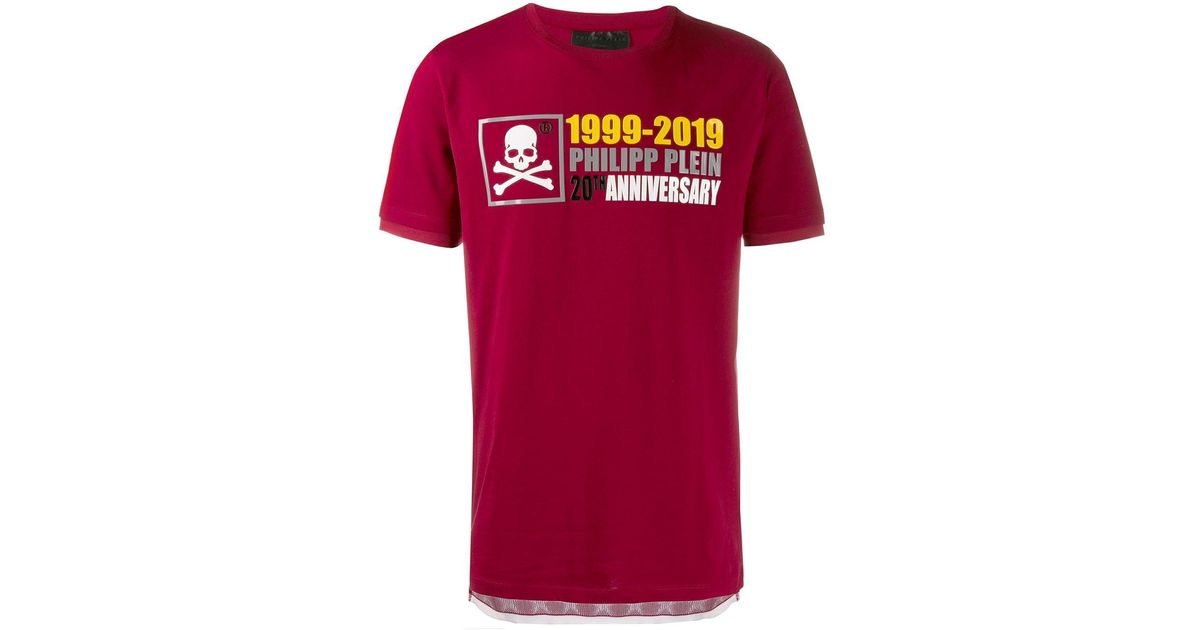 philipp plein 20th anniversary t shirt