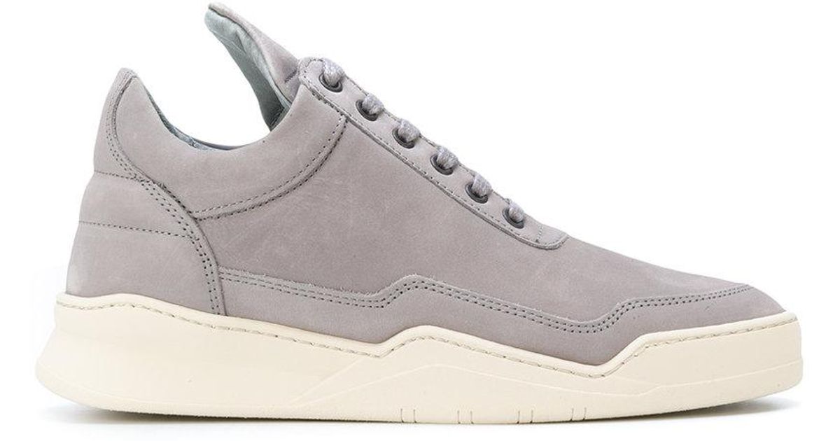 filling pieces low top ghost grey