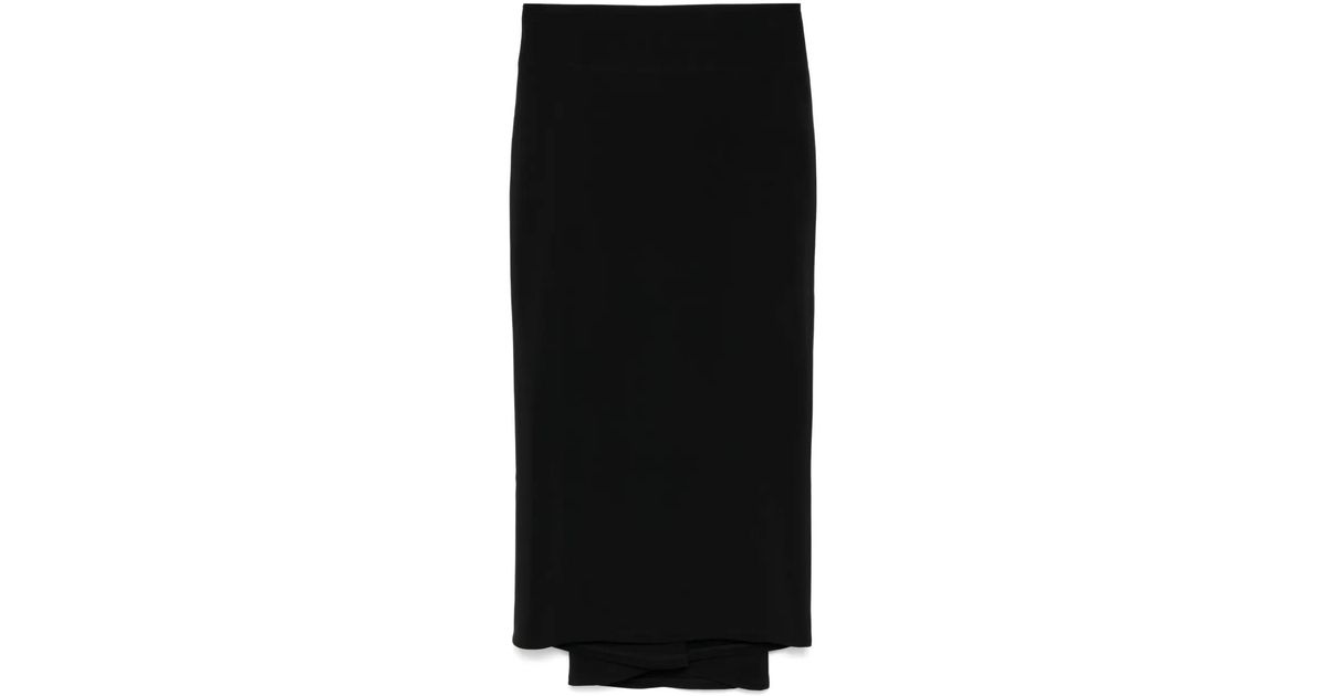 Jacquemus La Jupe Sablier Skirt in Black | Lyst