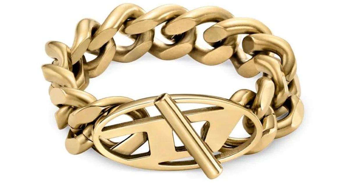 すぐお届け★【DIESEL】dx1568710 jewel リング DIESEL Dx1568710 Jewel Ring in Metallic | Lyst