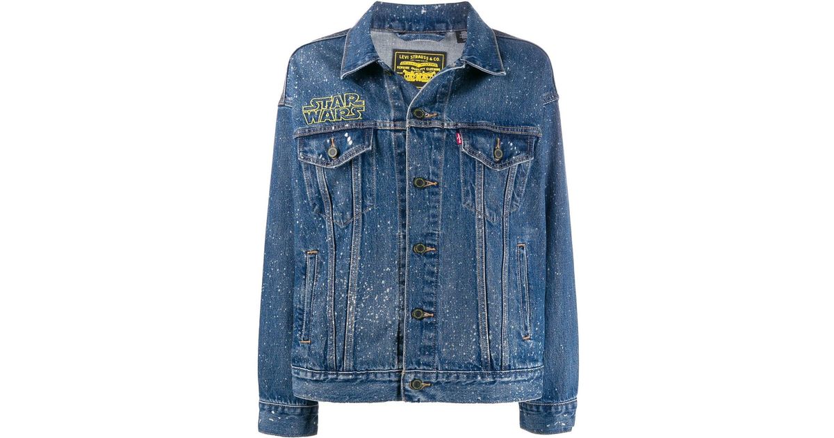 Levi's X Star Wars Denim Jacket in Blue 
