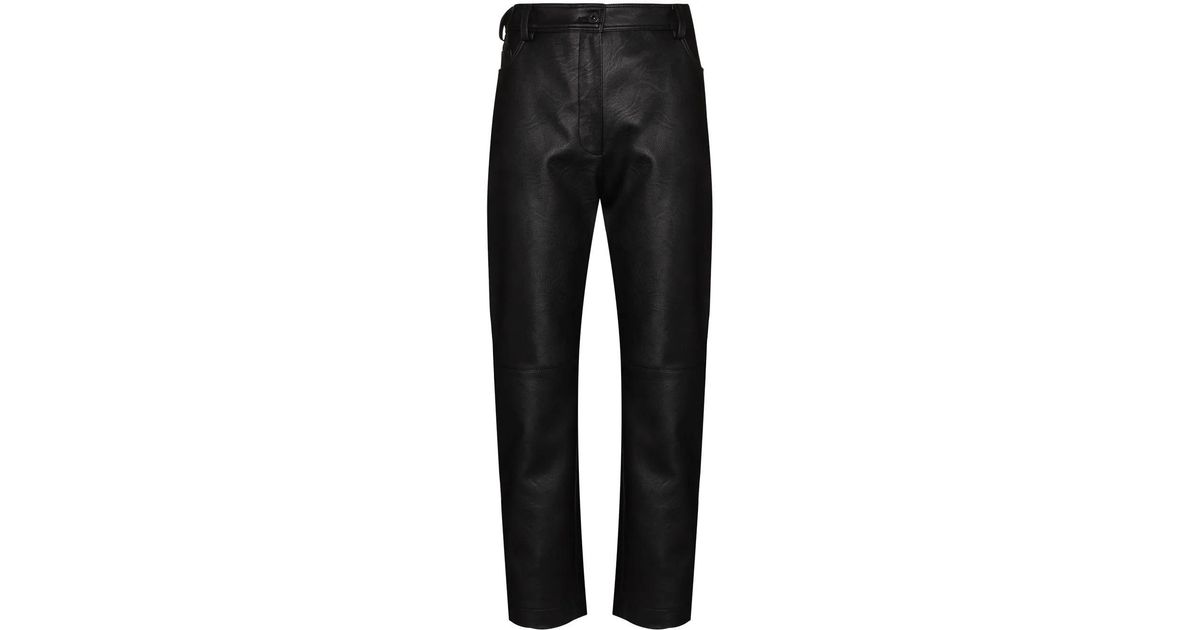 Stella McCartney Hailey Cropped Trousers in Black Lyst UK